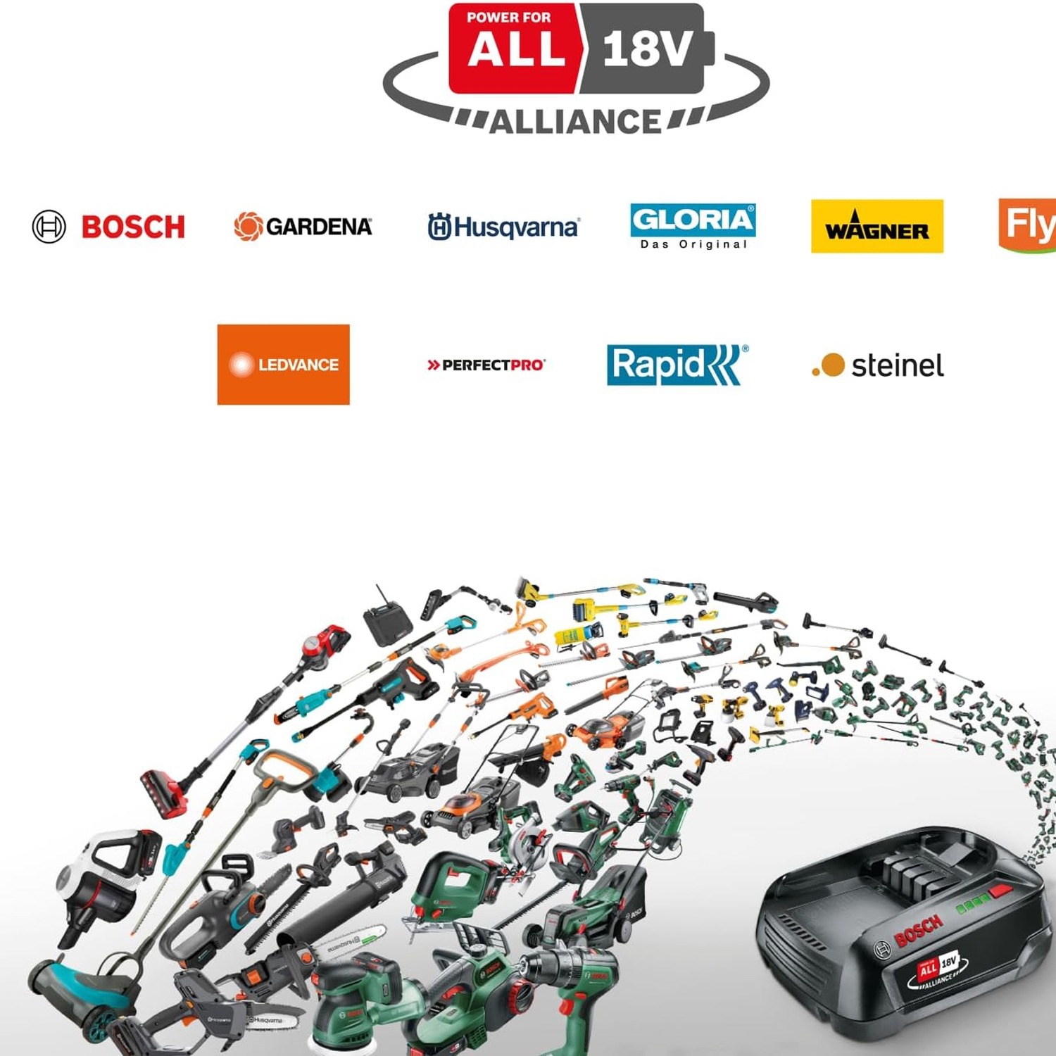 Bosch EasyGrassCut 18V-230 Cordless Grass Trimmer Kit