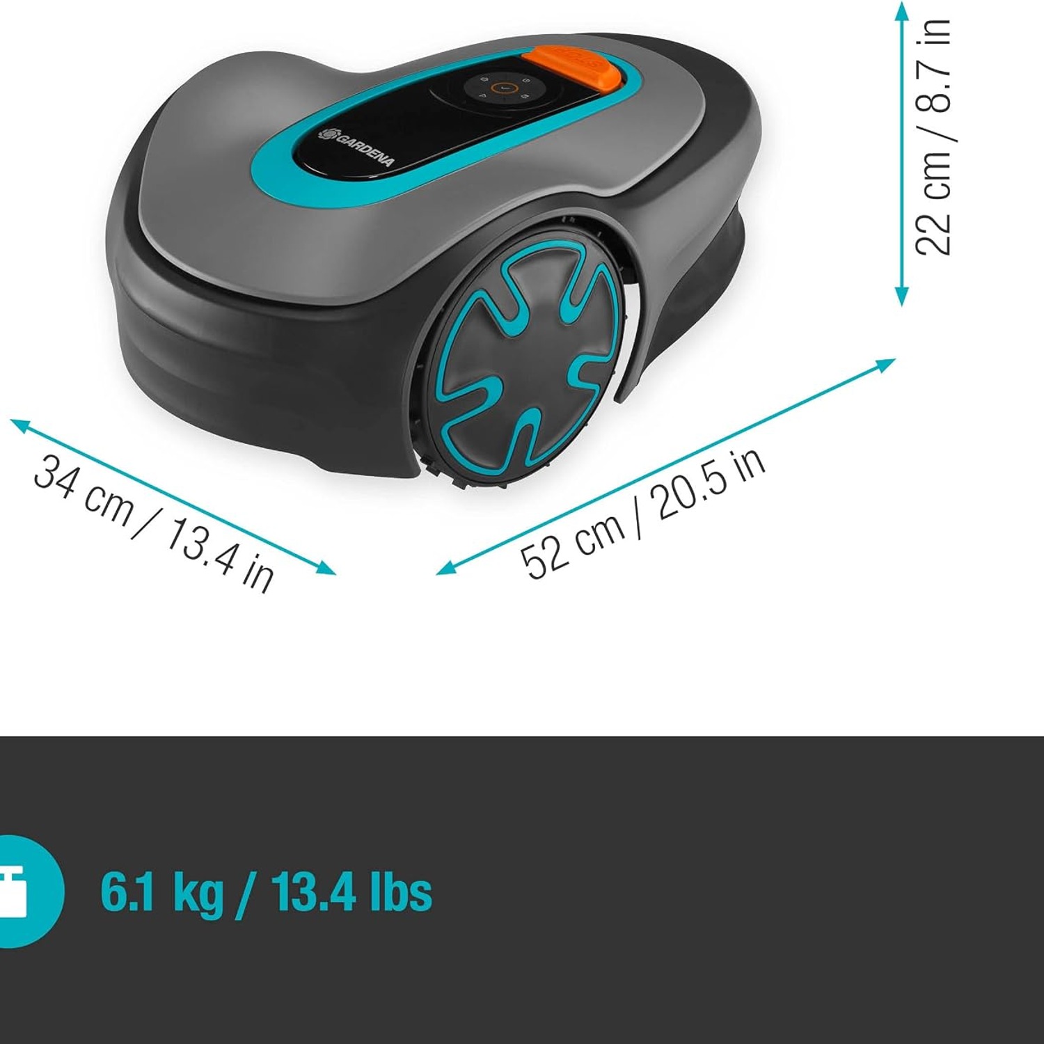 Gardena Sileno Minimo 500 Robotic Lawnmower